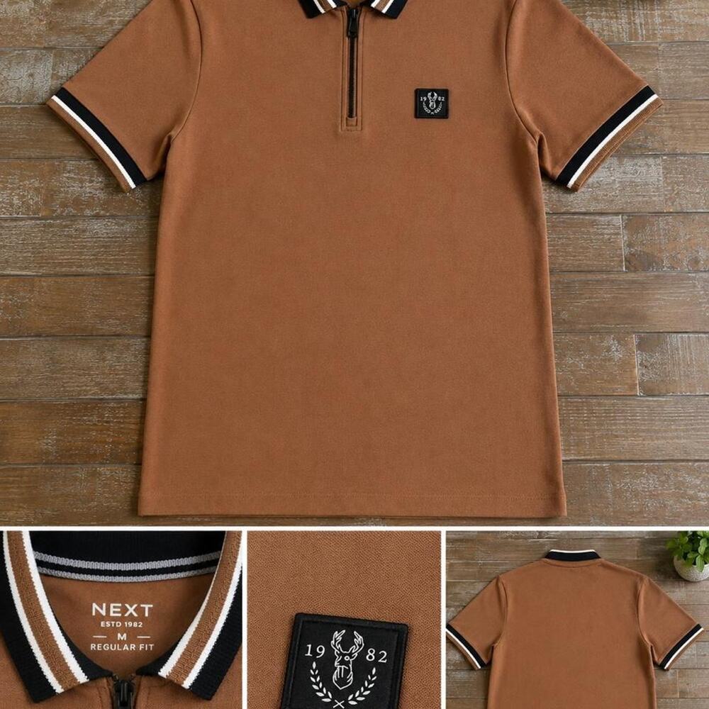 Beautiful fall 🍁🍂Uk Next regular fit polo shirt US size medium